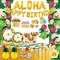 323-Piece Hawaiian Luau Party Decorations Kit | “ALOHA” & “HAPPY BIRTHDAY” Banners, Balloons, Cake Topper, Straws, Table Skirt & Dinnerware Set for 25 Adults